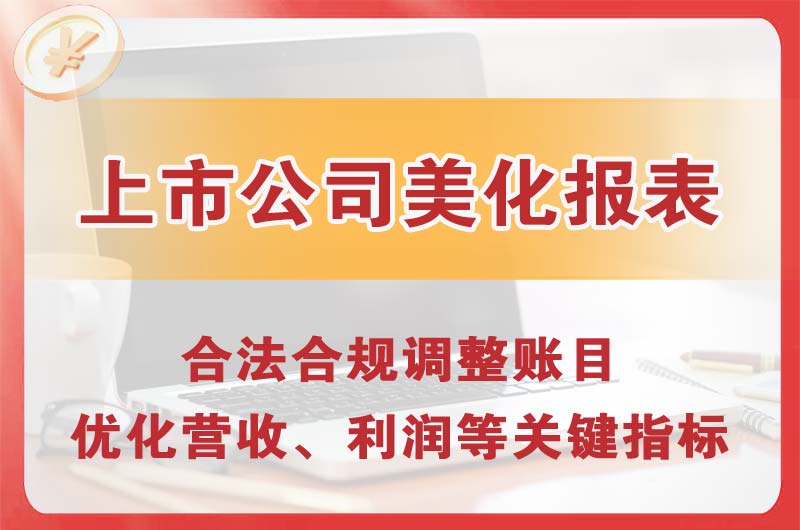密云上市公司美化报表